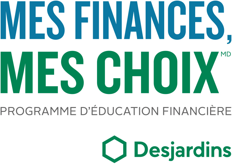 Logo Mes Finances, Mes choix programme d’éducation financière de Desjardins