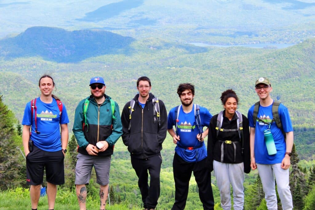 Activité toucher le sommet CJERN